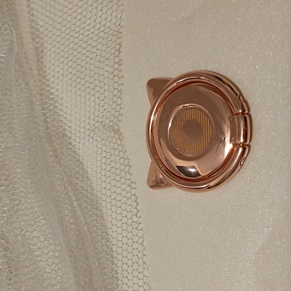 Rose Gold Kitty Phone Ring/Stand! - Picture 5 of 7